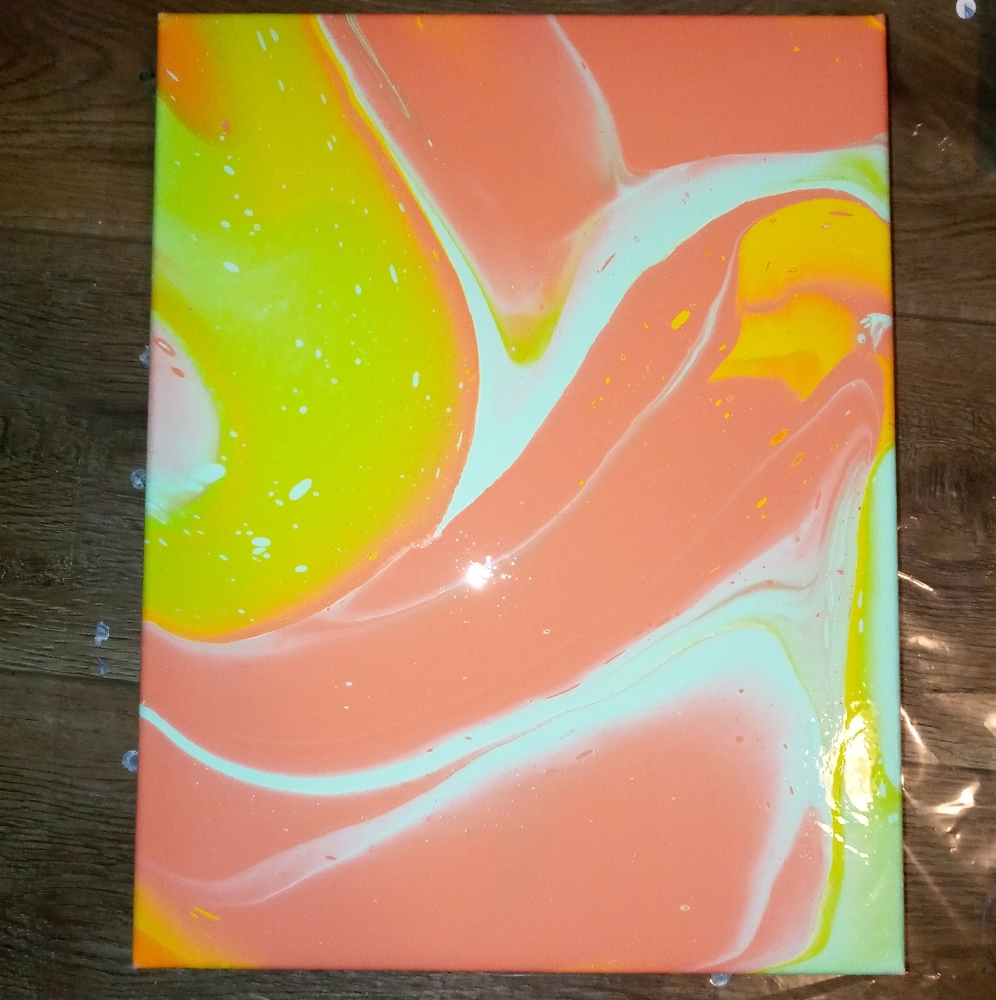 Acrylic painting